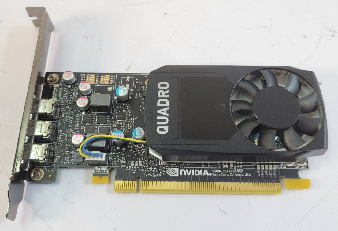 NVIDIA Quadro P400 2GB GDDR5 Video Graphics Card PCIe 3.0 x16 High Profile