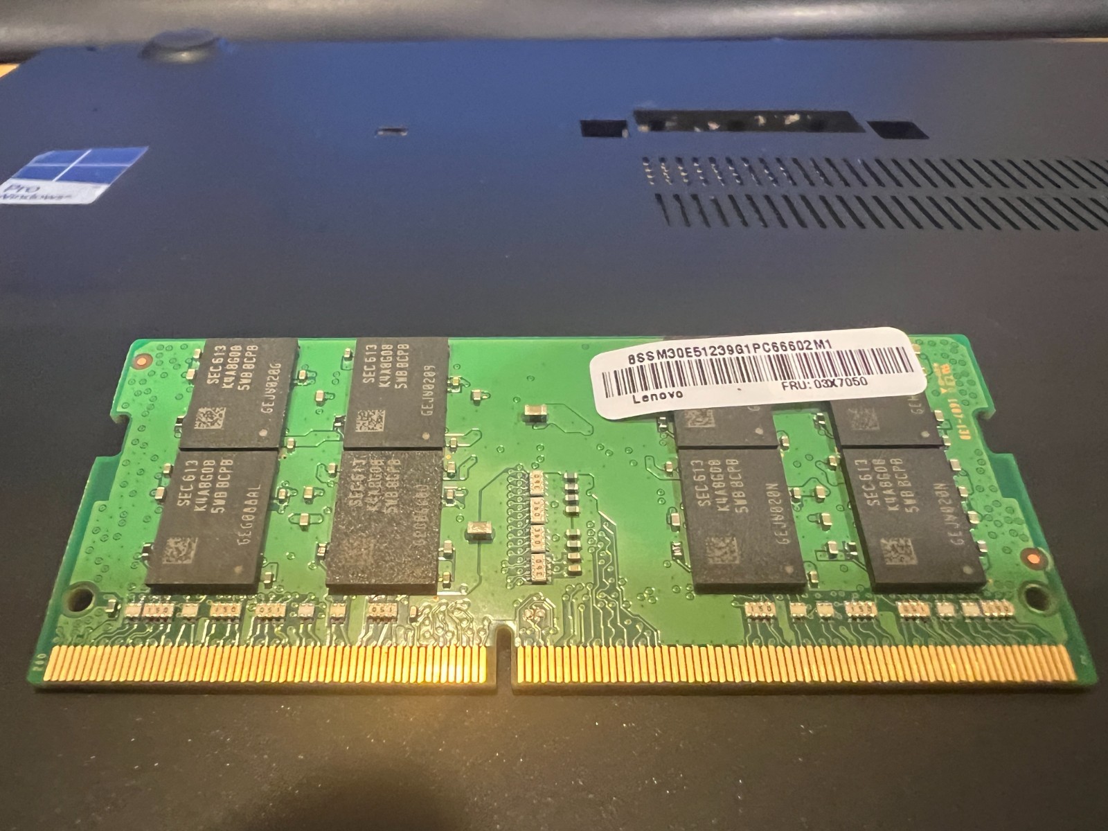 Samsung 16GB 2Rx8 PC4 2133P SE1 10 Laptop Memory