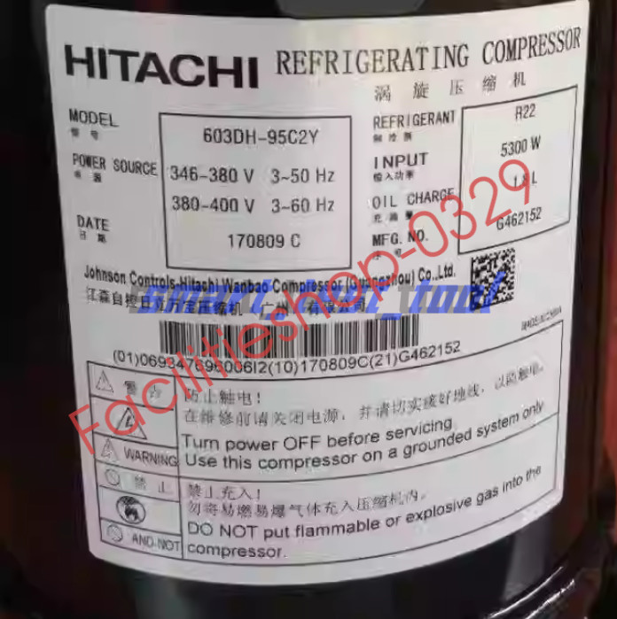 1PCS NEW compressor 603DH-95C2Y 603DH95C2Y DHL/FedEx