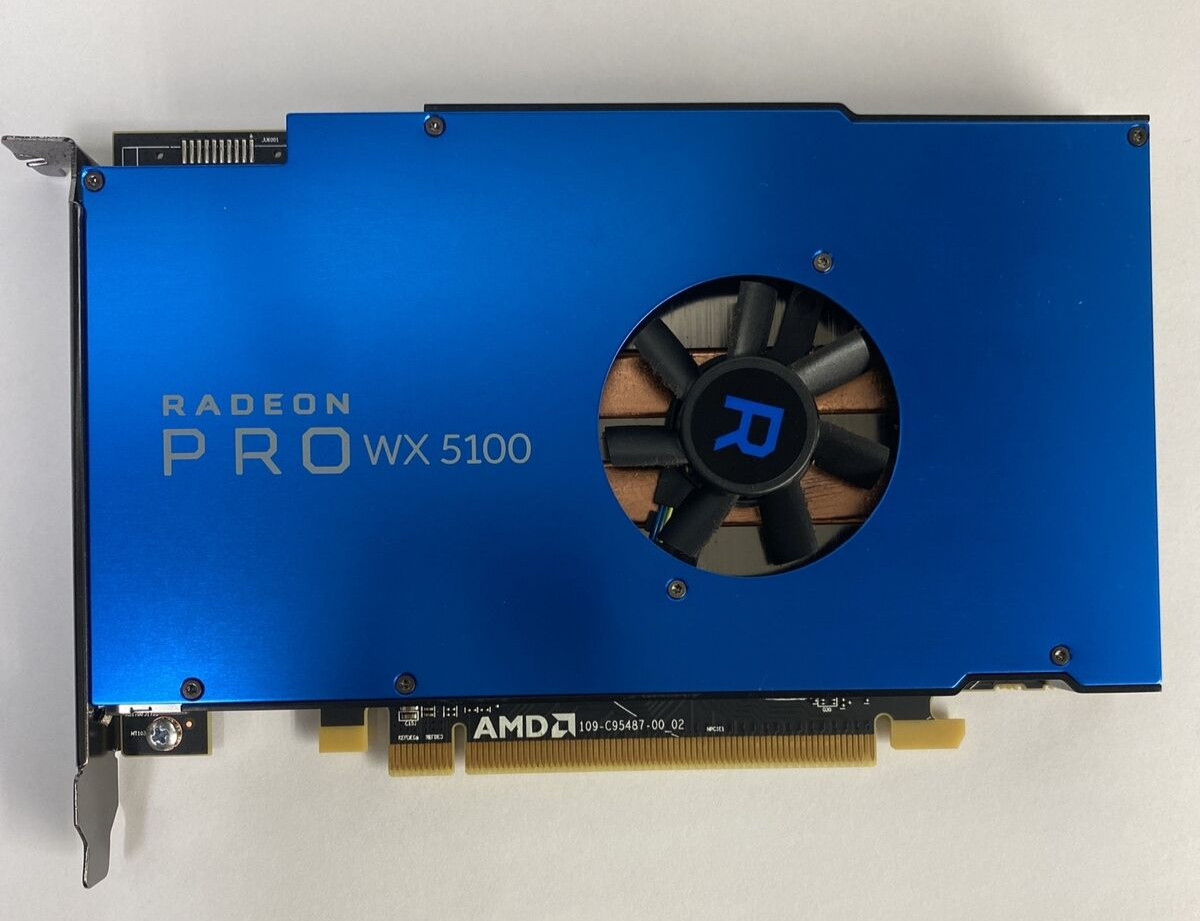 Dell 3YK2Y AMD Radeon PRO WX5100 8GB GDDR5 Graphics Card x4 DisplayPort
