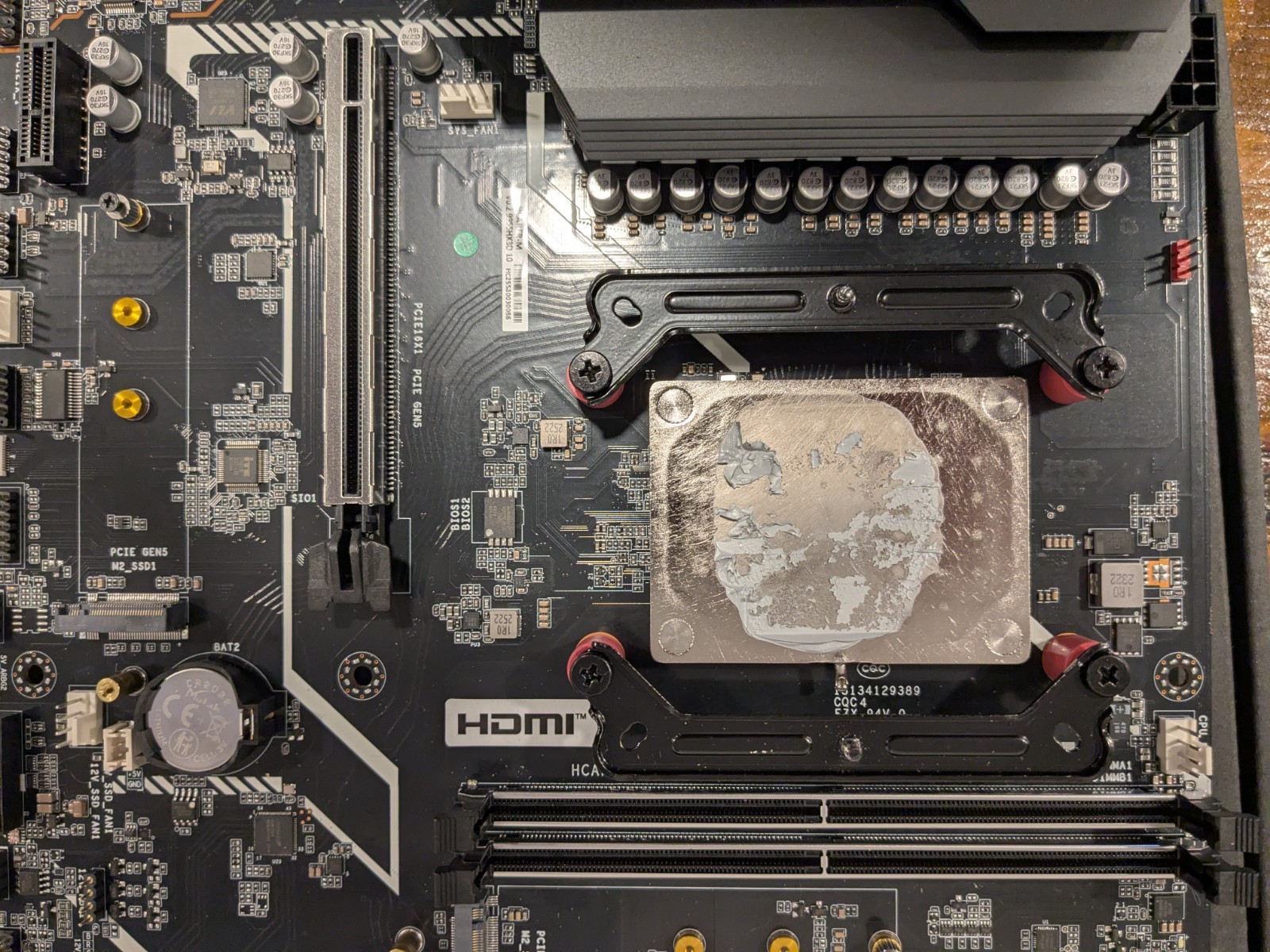 AOOSTAR TA95X3D AMD Ryzen 9 9955HX3D 3D vcache MB & cooler – Read description
