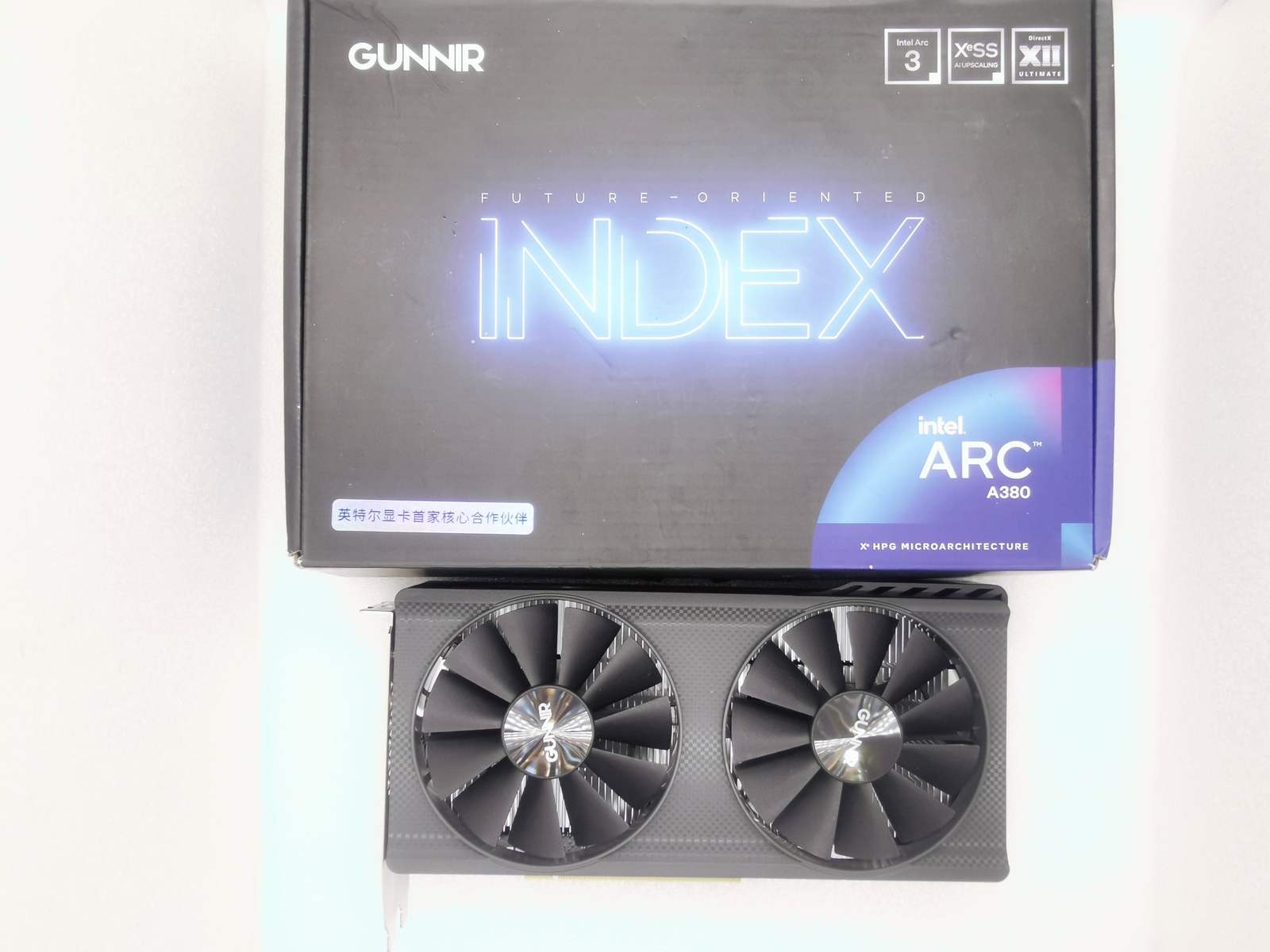 Gunnir Intel Arc A380 Index 6G Dual Fan Graphics Card
