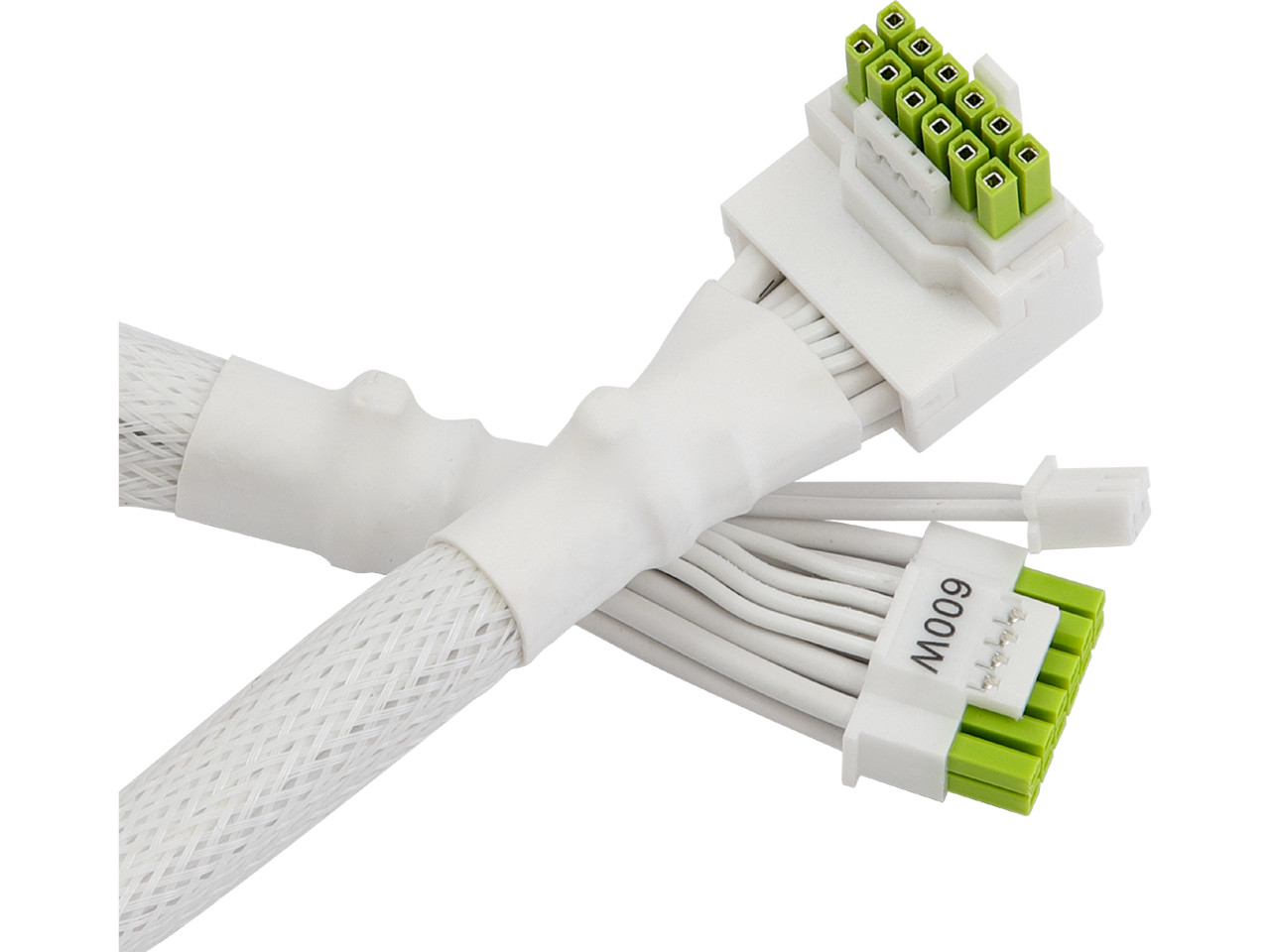 ASRock 12V-2×6 600W PCIe 5.1 GPU Power Cable, Right Angle (L-Type), 2.3ft,