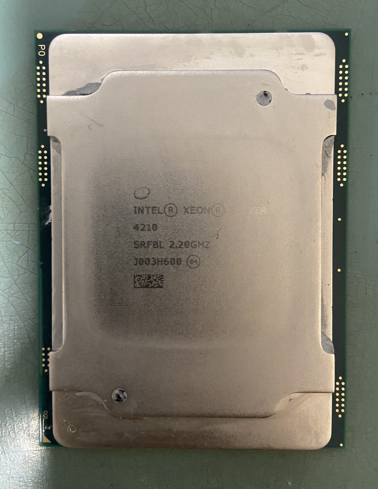 Intel Xeon Silver 4210 SRFBL 2.2GHz 10C 20T 13.75MB Cache Sockets FCLGA3647