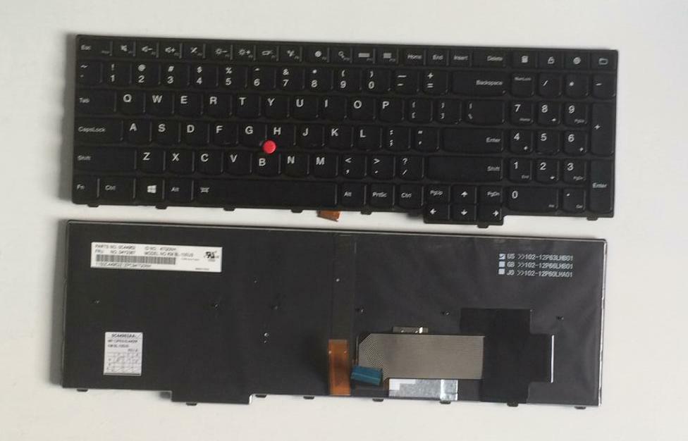 Original Lenovo ThinkPad Keyboard Bl 105US (FRU: 04Y2387) T540 T540p W540 E531