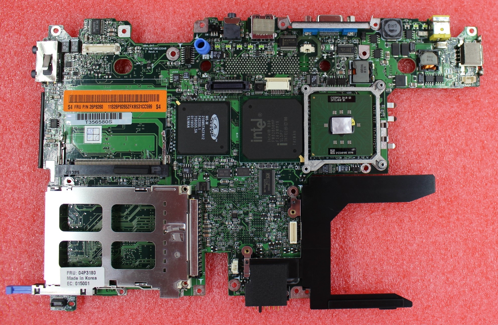 26P8260 – IBM ThinkPad X23 Tual 866Mhz w/Cript w/o