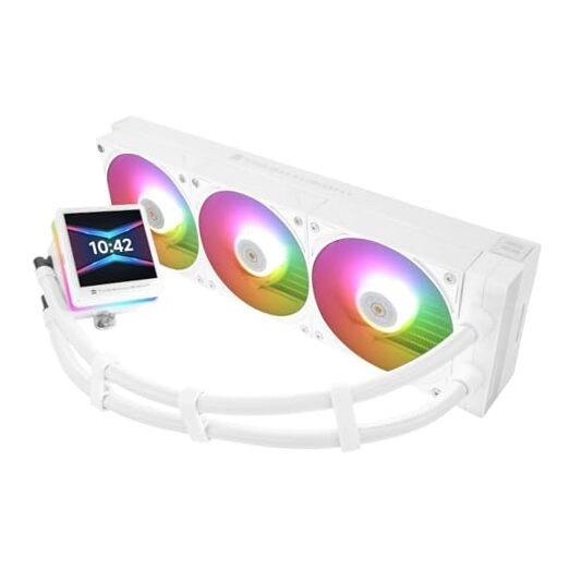 Thermalrlght Grand Vision 360 ARGB White CPU AIO Cooler,PC 360MM White-360MM