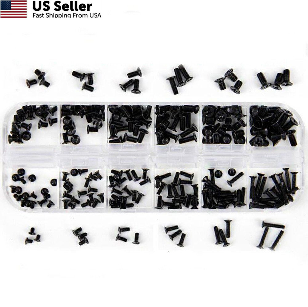 240 Pieces Laptop Notebook Computer Screws Replacement Kit M2, M2.5, M3