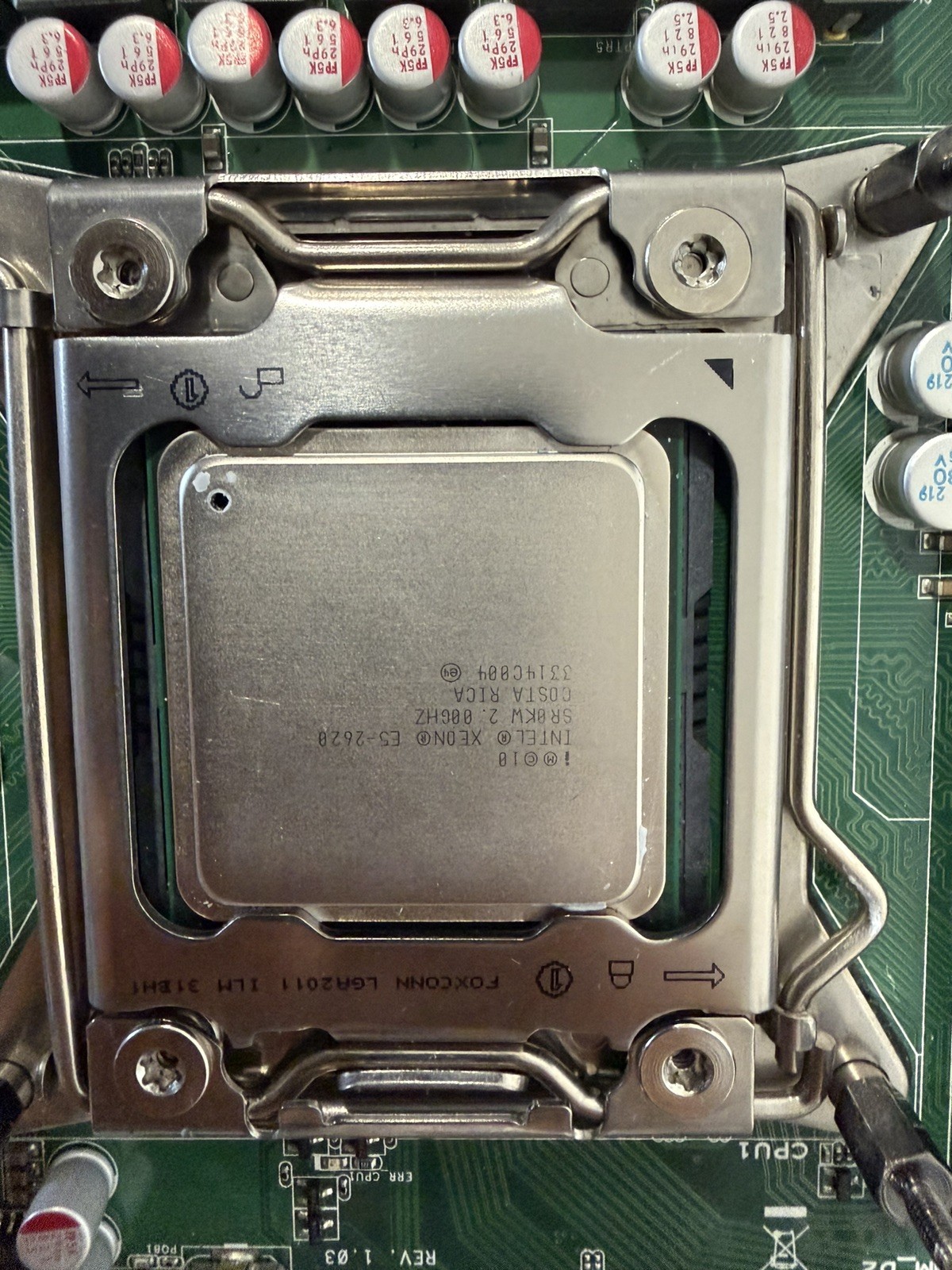 ASUS Z9PE-D16 Intel C602-A E-ATX Mainboard W/ I.O Shield, CPU Intel Xeon E5-2620