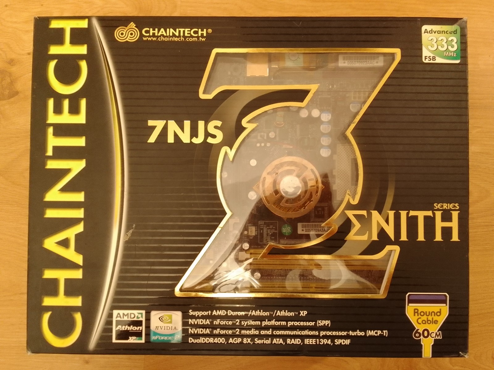 Chaintech ZENITH 7NJS AMD K7 Socket 462 / A, nForce2 SPP + MCP-T