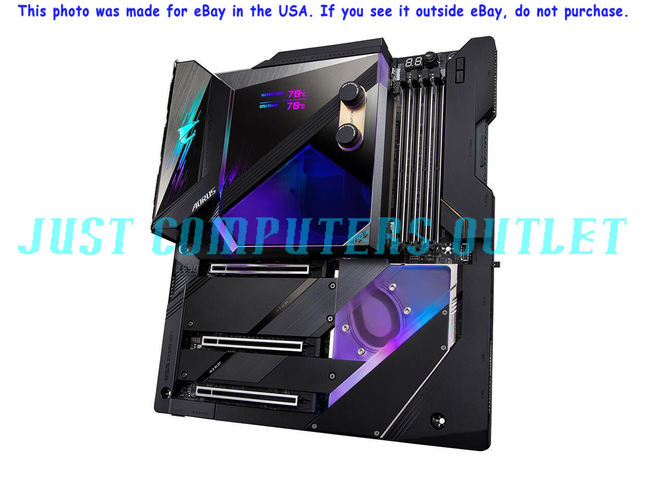 🔥»NEW-Opened» GIGABYTE Z590 AORUS Xtreme WATERFORCE LGA 1200 E-ATX Motherboard