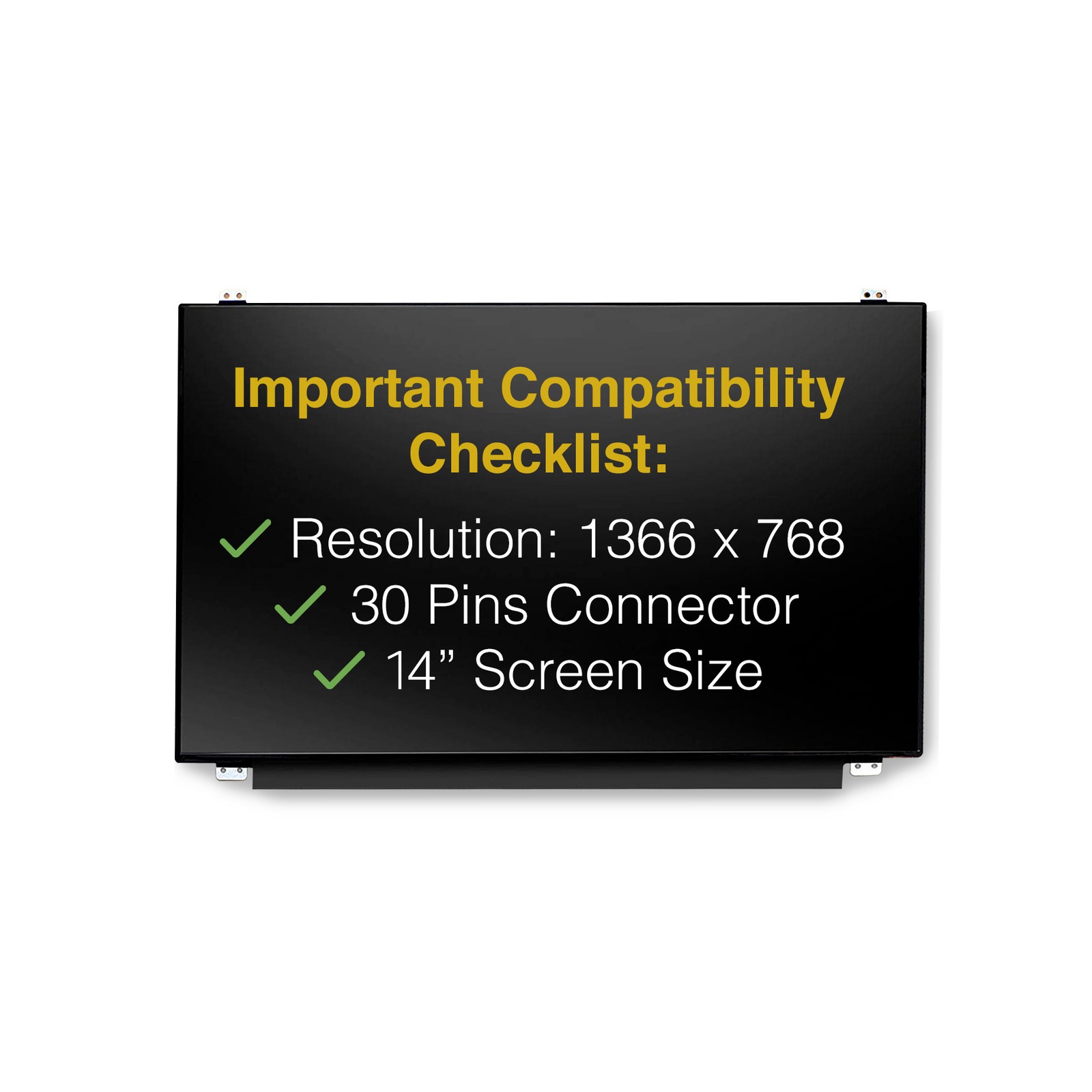 HP PROBOOK 640 G2 30 Pins HD Screen Replacement LCD Display With Tools