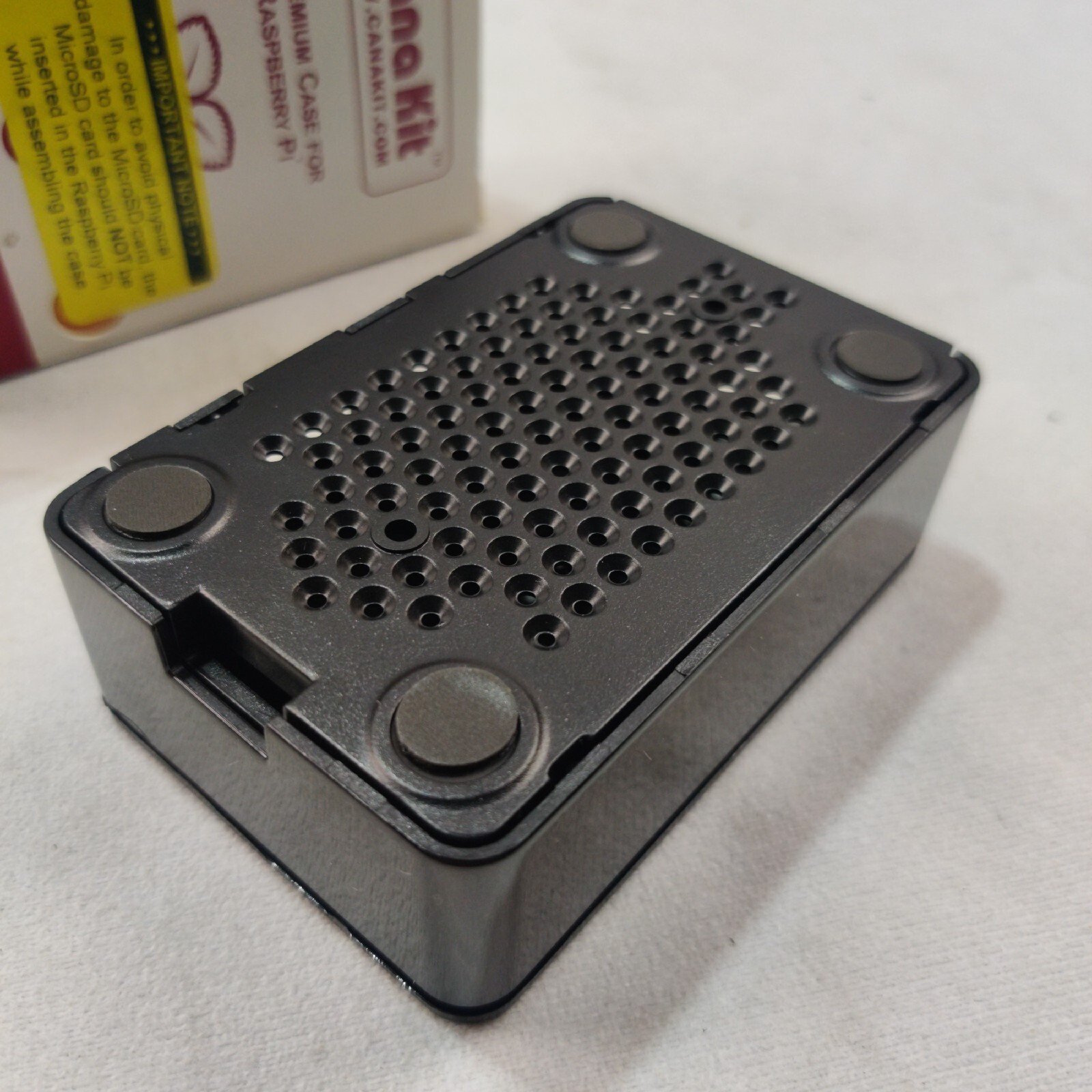 CanaKit Raspberry Pi 3 B And B+ Case – Black Case