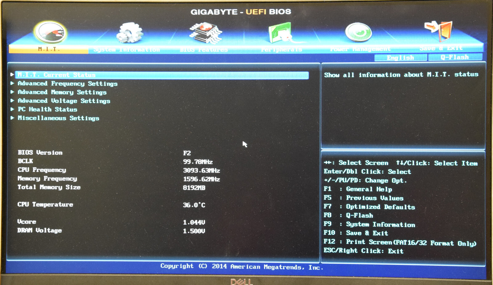 Gigabyte GA-H81M-H mATX Motherboard Combo i5-4440 3.1GHz Quad Core 8GB IO Shield