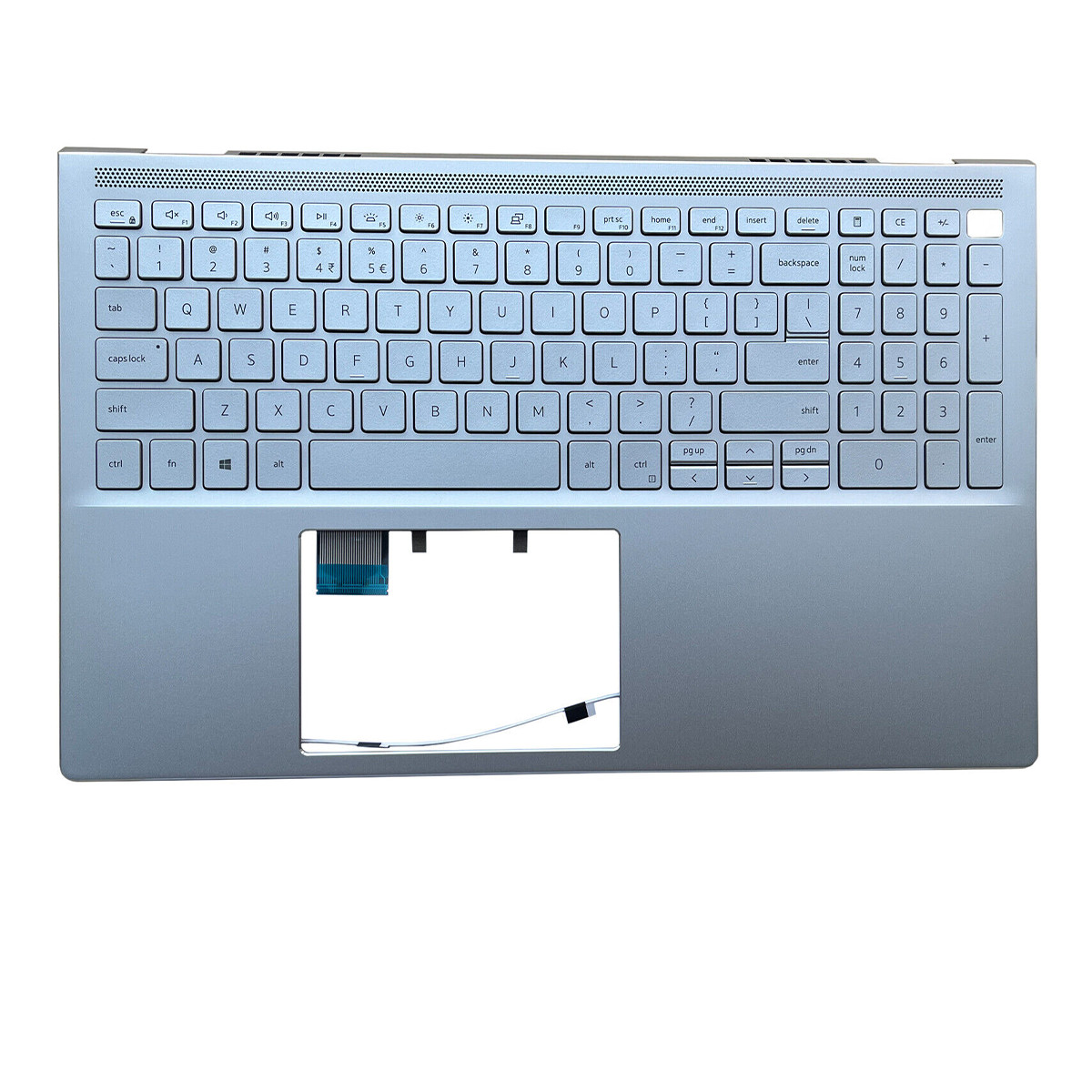 New For Dell Inspiron 7500 7501 7000 2-in-1 Palmrest Backlit Keyboard FY5WK US