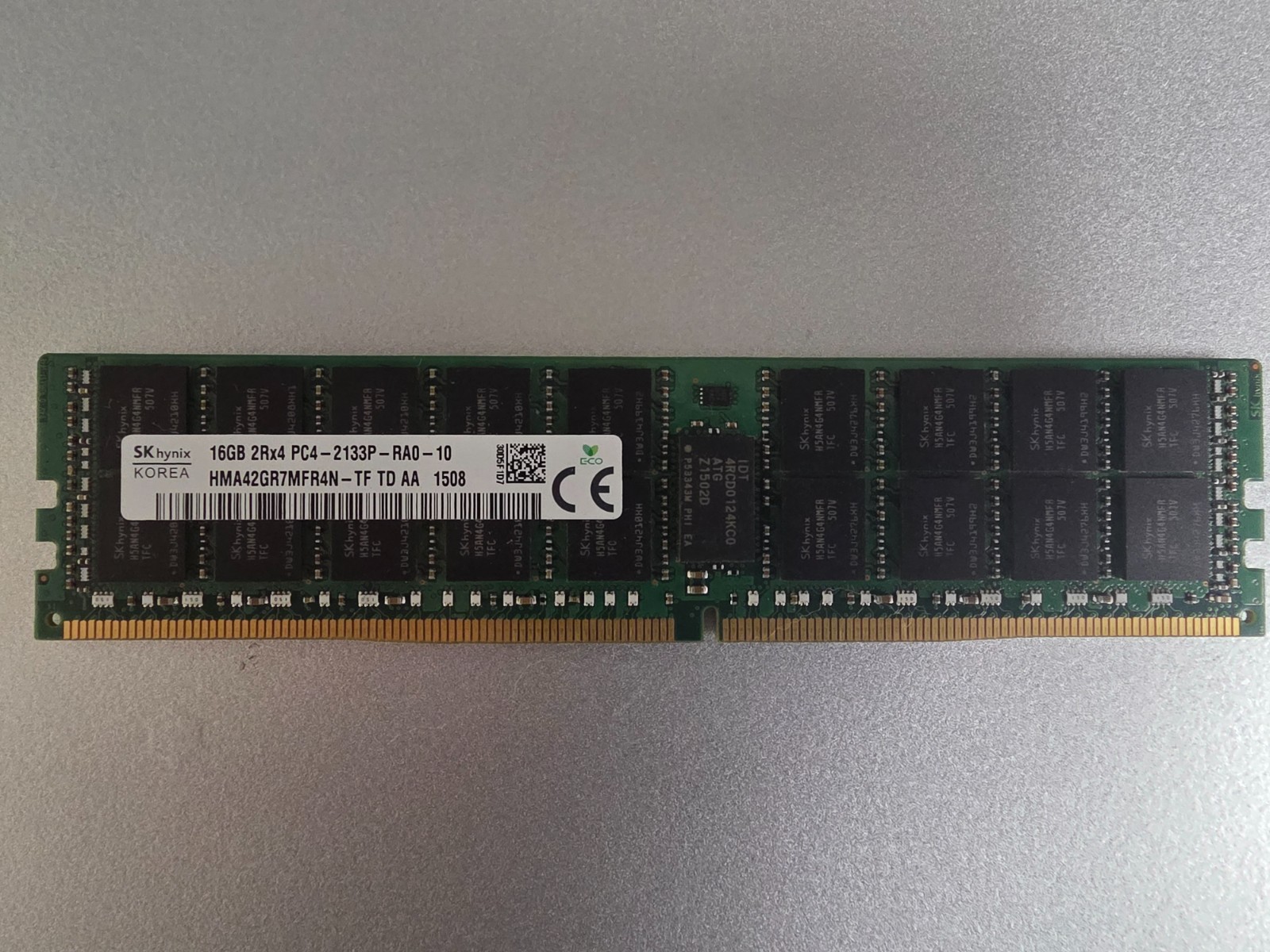 128GB (8x16GB) PC4-2133P ECC Registered RDIMM Server RAM Mixed Brand Lot