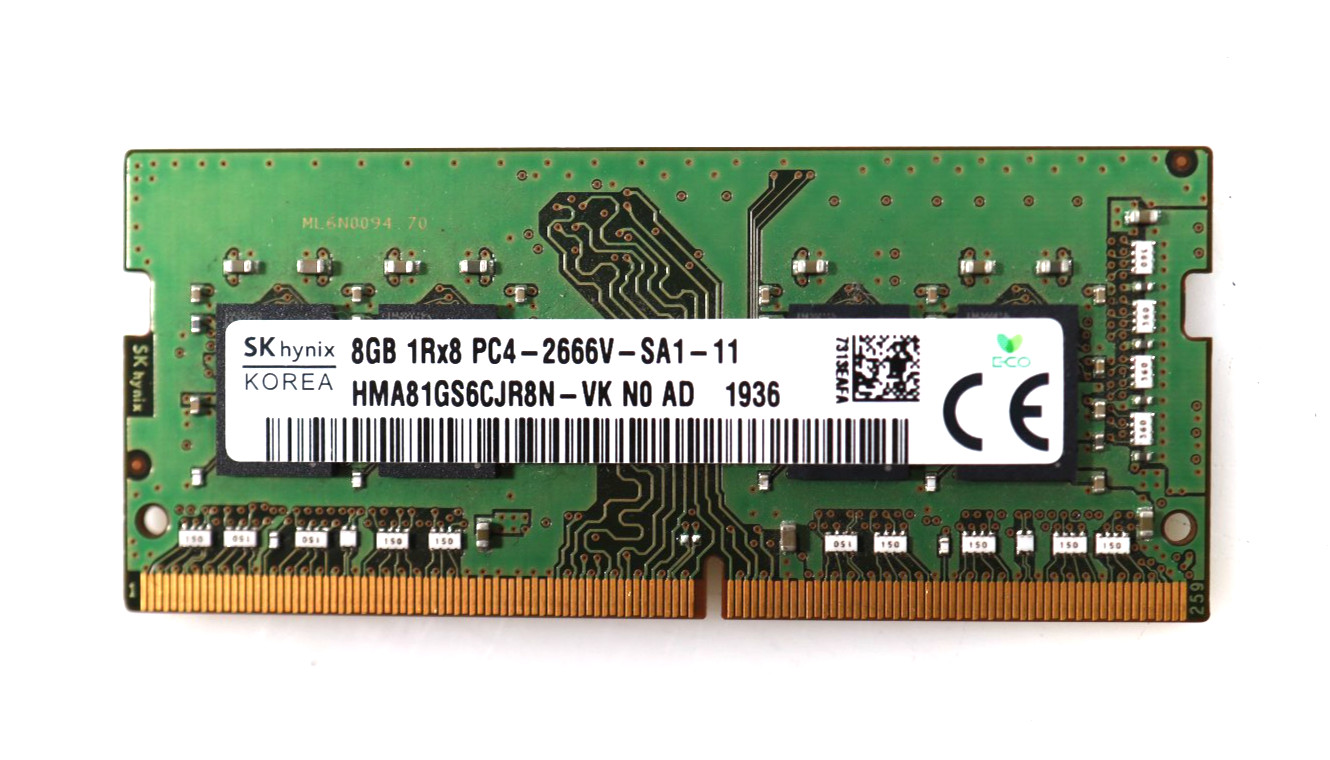 8GB SK Hynix HMA81GS6CJR8N-VK PC4-21300 DDR4-2666V SODIMM Laptop Memory RAM