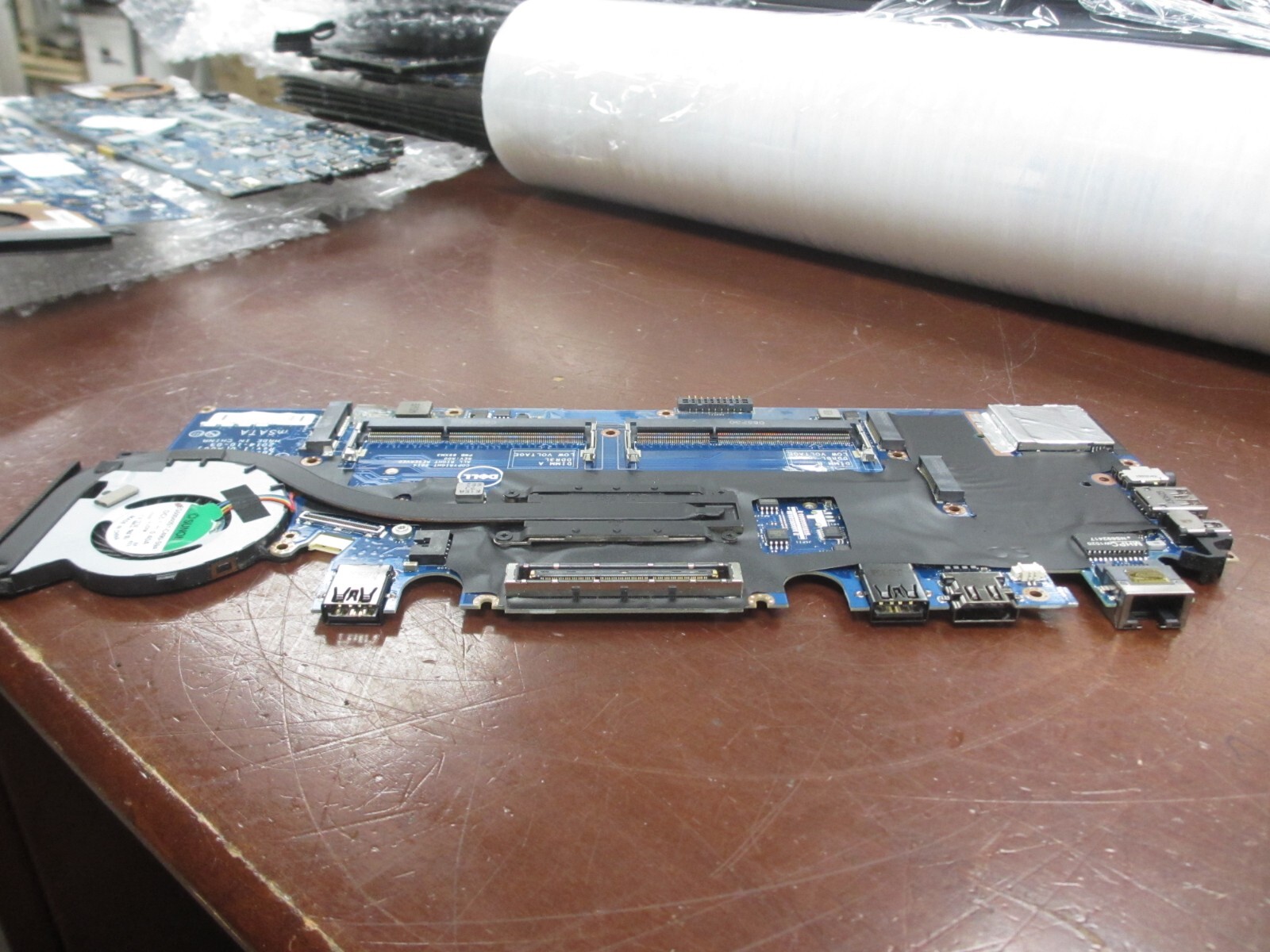 Dell Latitude E7250 i5-5300U 2.30Ghz Laptop Motherboard LA-A971P w/ FAN