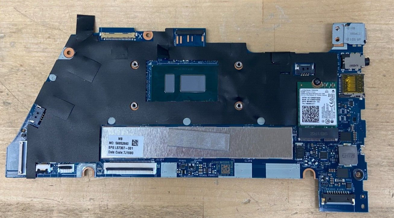 HP Chromebook 15-de0523dx main board 8 GB DDR4-2133 SDRAM Intel®UHD Graphics 620