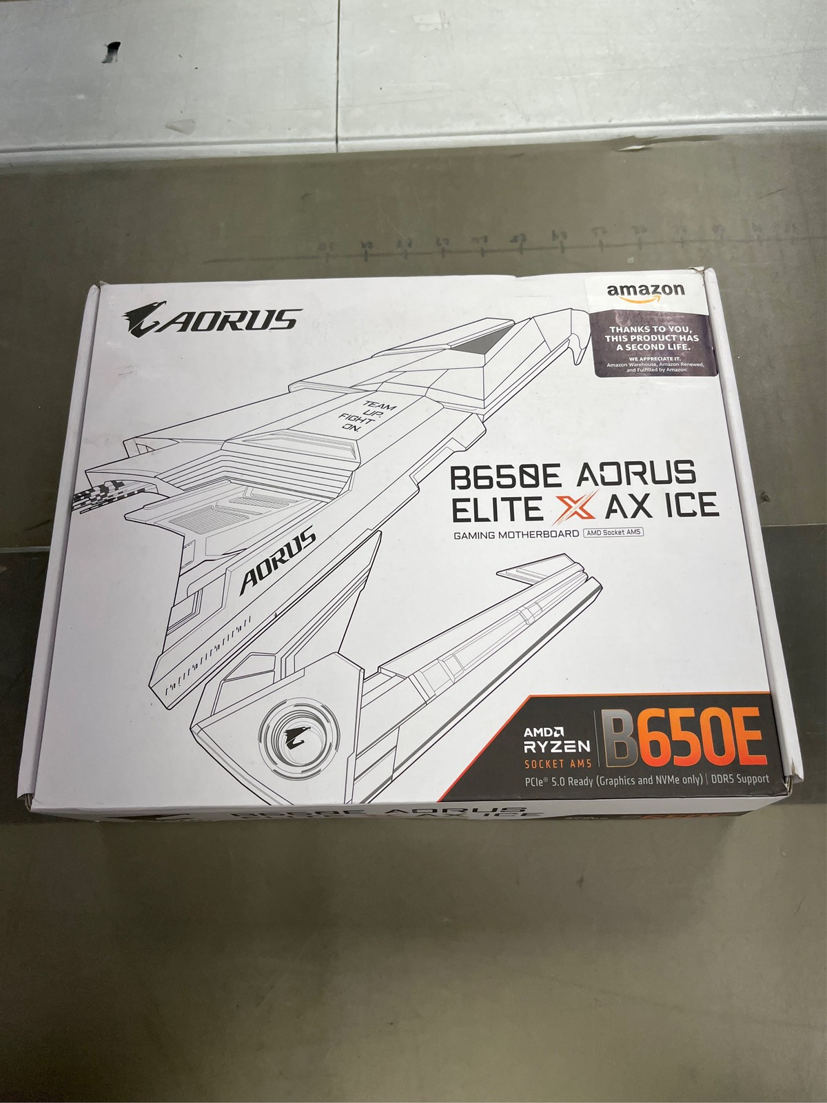 Aorus Ultra Durable B650 AORUS ELITE AX ICE Gaming Desktop Motherboard – AMD B65