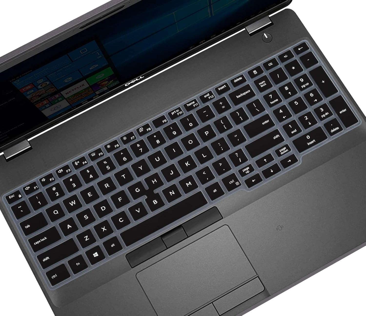 Keyboard Cover Skin for Dell Latitude 5500 5501 5510 5511 15.6 Inch Laptop and D