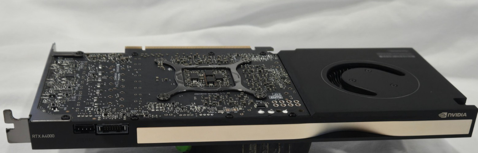 NVIDIA RTX A4000 GPU, 16GB GDDR6, PCIe 4.0, Model PG190, 900-5G190-2200-00