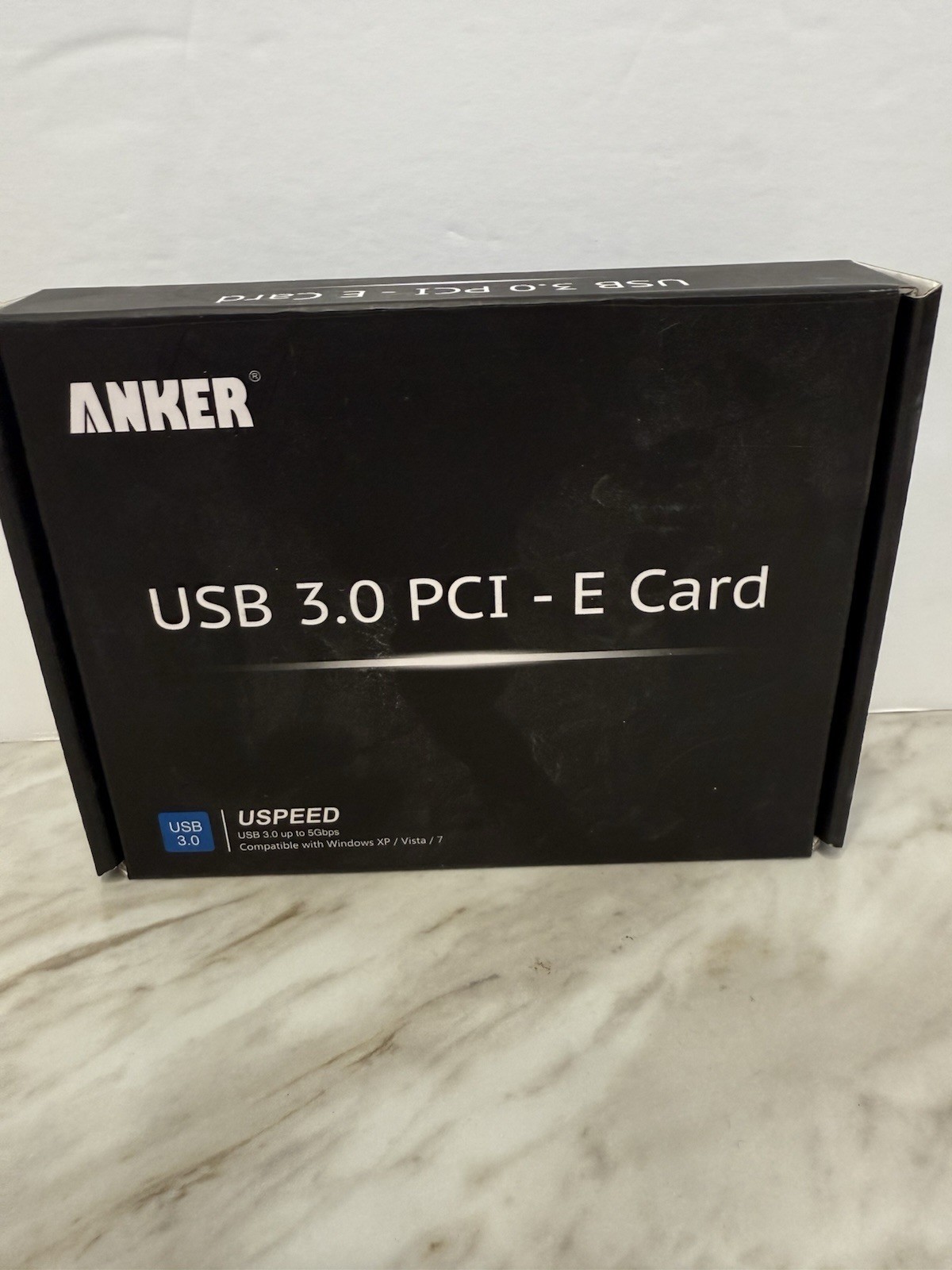 Anker Uspeed USB 3.0 PCI-E Express Card with 4 USB 3.0 Ports and 5V 4-Pin Power