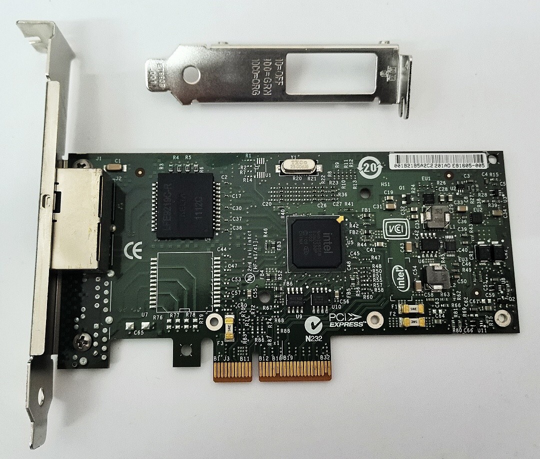 Genuine Intel I340-T2 2 Port 1GbS PCI-E Ethernet Server Adapter 49Y4232 49Y4231