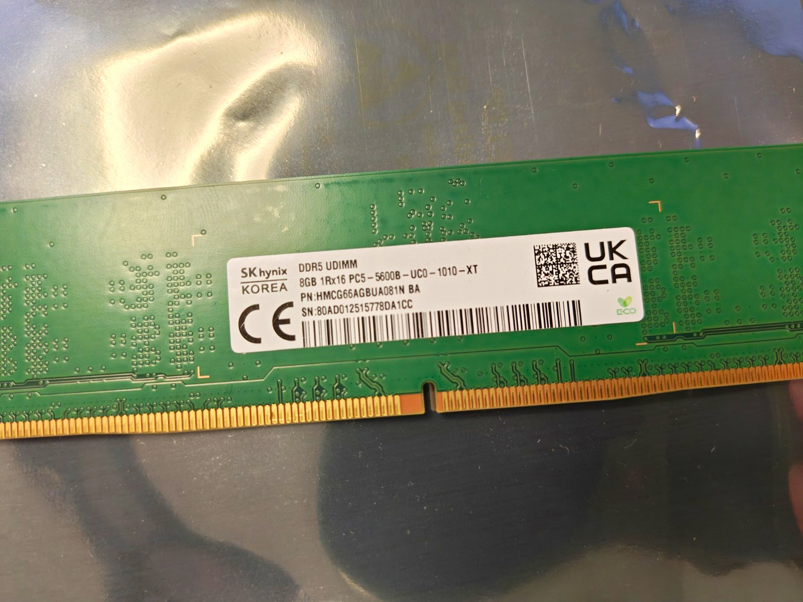 SK hynix 8GB DDR5 UDIMM PC5-5600B