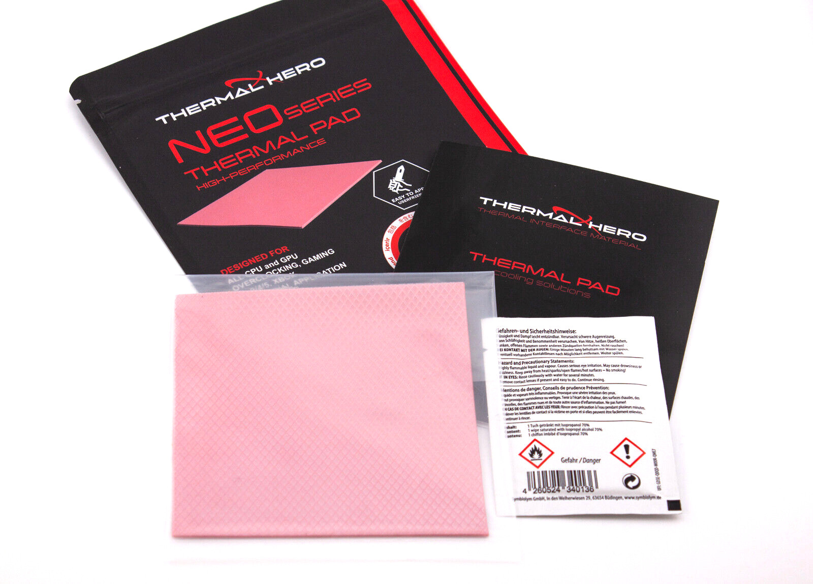 Thermal Pad NEO | 100x100x0.5mm | GPU RAM – for PS4/PS5 Xbox® – THERMAL HERO