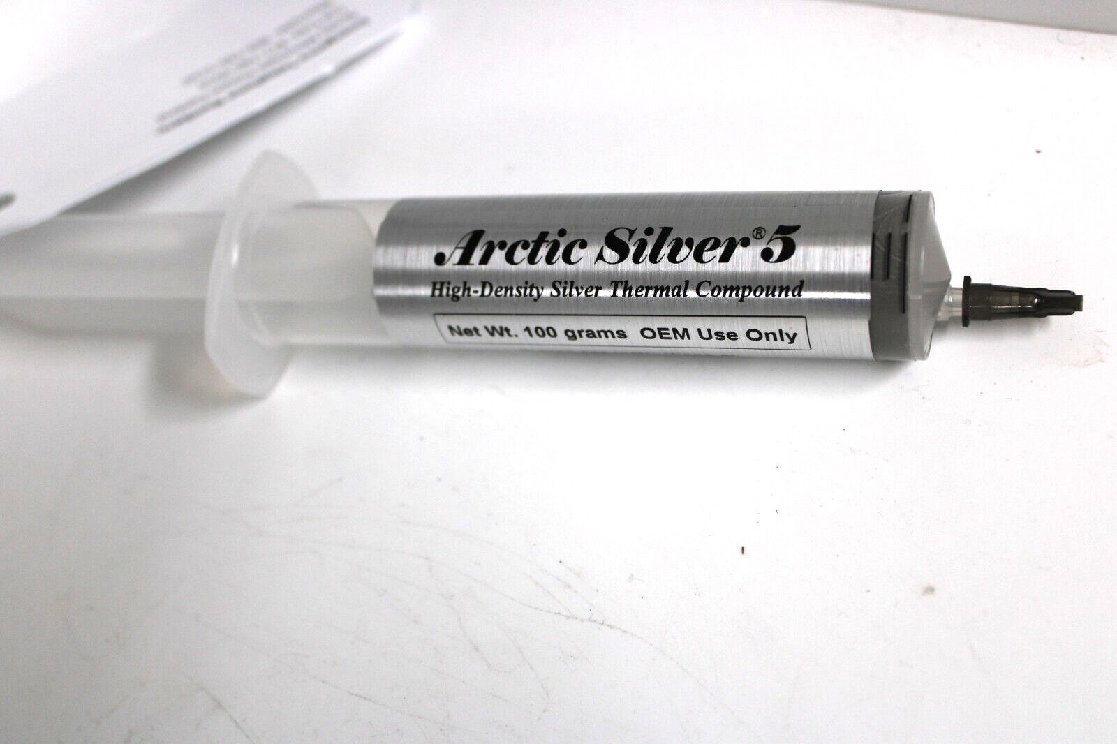 ARCTIC SILVER 5 || 100 grams – GENUINE – MEGA LIFETIME SIZE «BIG DADDY!» @LOOK
