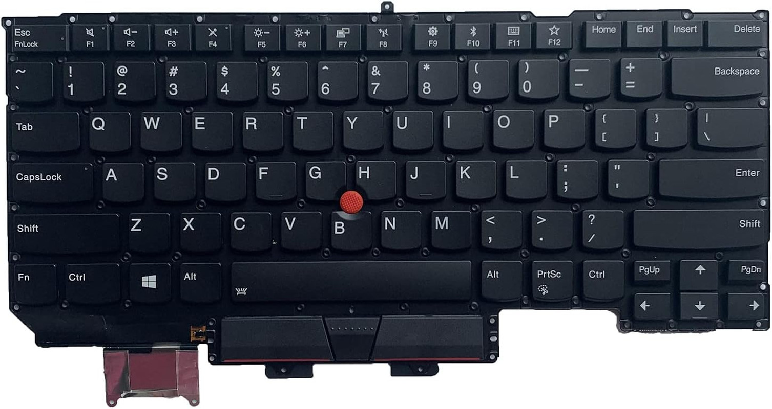 Laptop US Layout with Backlit Keyboard for Lenovo Thinkpad X1 Carbon X1C Gen 5T