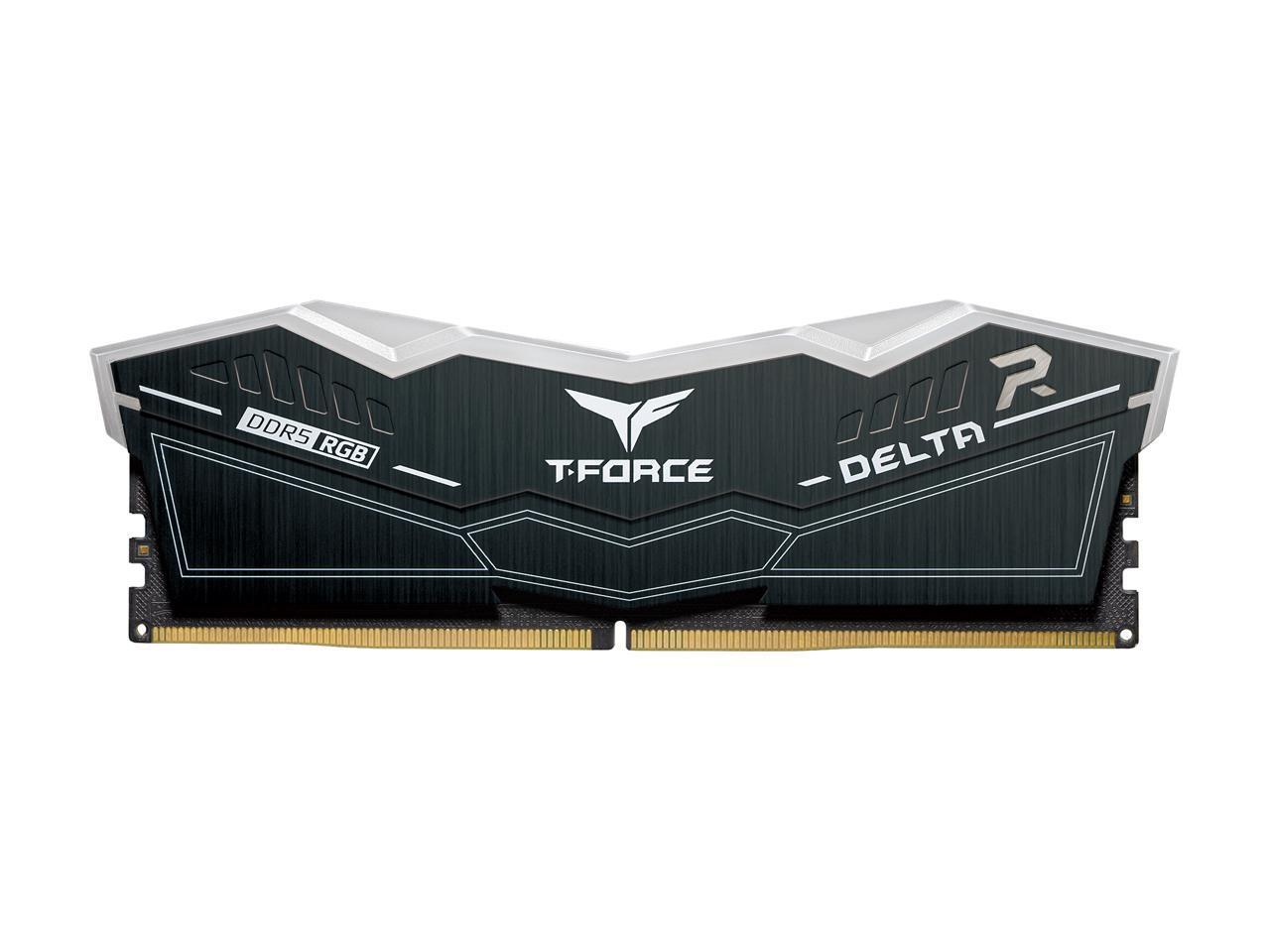 Team T-Force Delta RGB 32GB (2 x 16GB) PC Memory RAM DDR5 6000 (PC5 48000) 28…