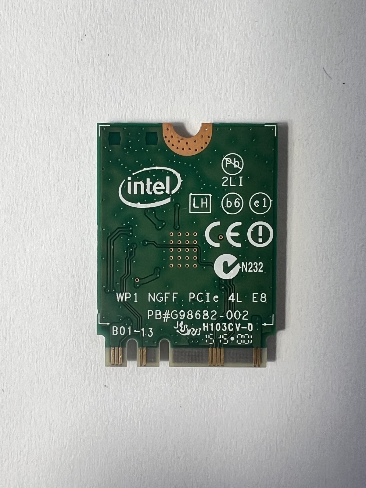 Intel Dual Band Wireless-AC 3160 3160NGW 802.11AC WiFi + Bluetooth 4.0 NGFF Card