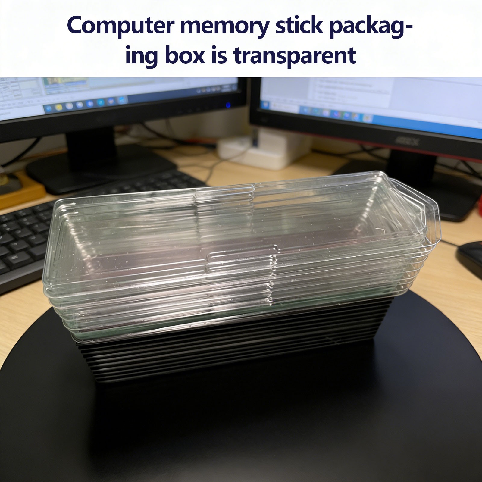 10x Long Dimm Memory Holder Case Clamshell for DDR, DDR2, DDR3, DDR4 and DDR5