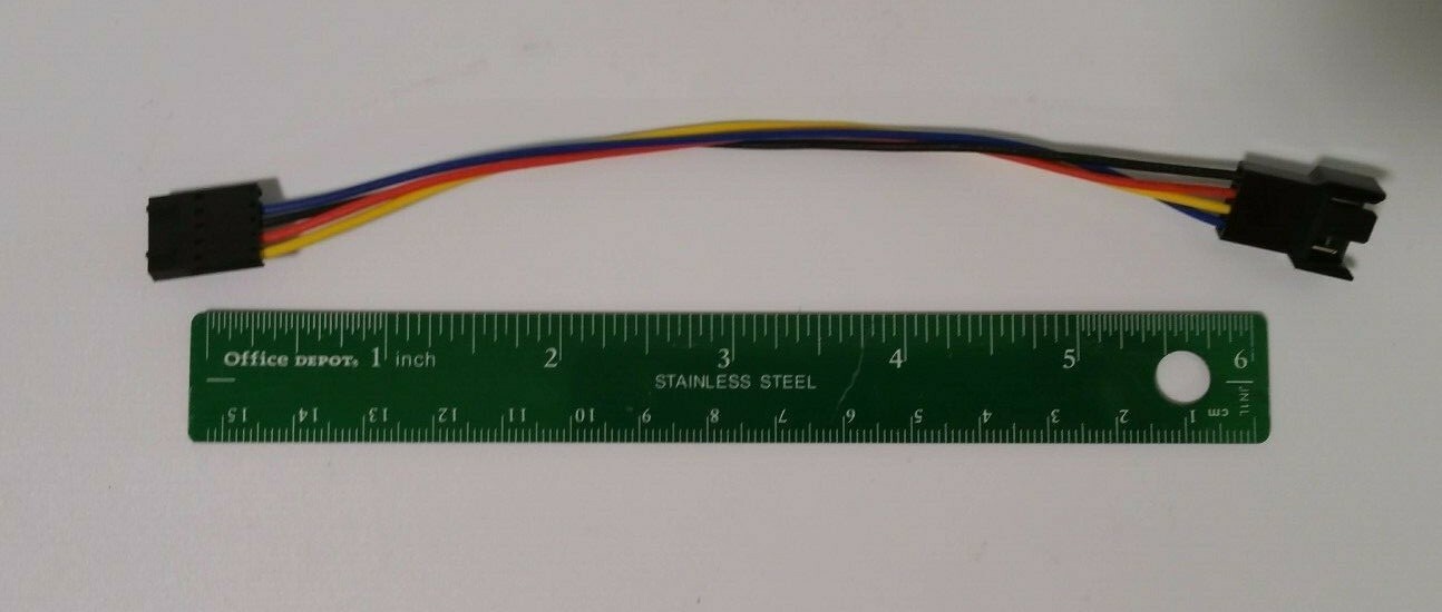 5 pin to 4 pin / 3 pin PWM PC Fan Upgrade Adapter Cable Dell Motherboard 6″ NEW