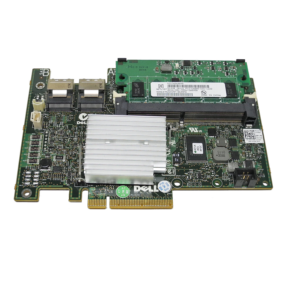 DELL PERC H700 6Gb/s PCI-E x8 1GB SAS RAID Controller 0HCR2Y HCR2Y 0G5V20