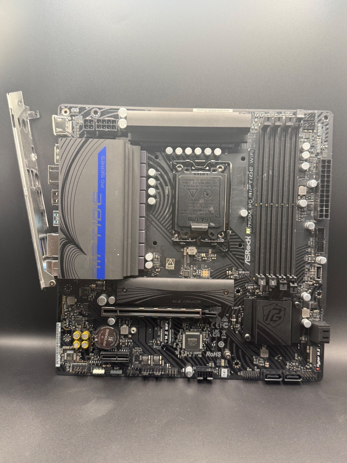 ASRock B760M PG Riptide Intel 12th & 13th Generation CPU *UNTESTED*