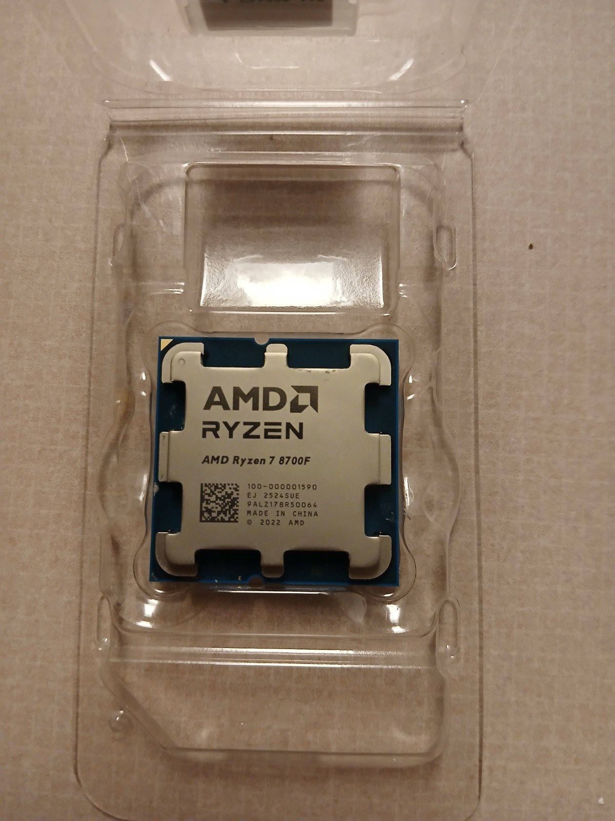 AMD Ryzen 7 8700F Desktop Processor 4.1GHz, 8-Core, 16-Thread Socket AM5 Tested