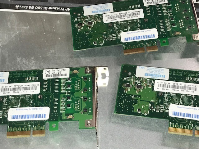IBM 39Y6127 PRO 1 Gbps 1 Gigabit Dual Port Server Adapter by Intel FRU 39Y6128
