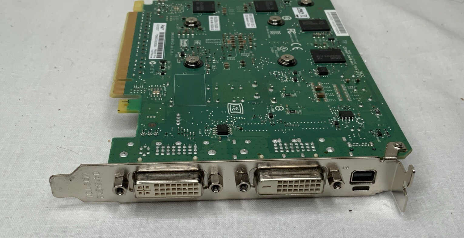 NVIDIA Quadro K2000D 2GB 384SP GDDR5 Mini DP DVI Professional Graphics Card