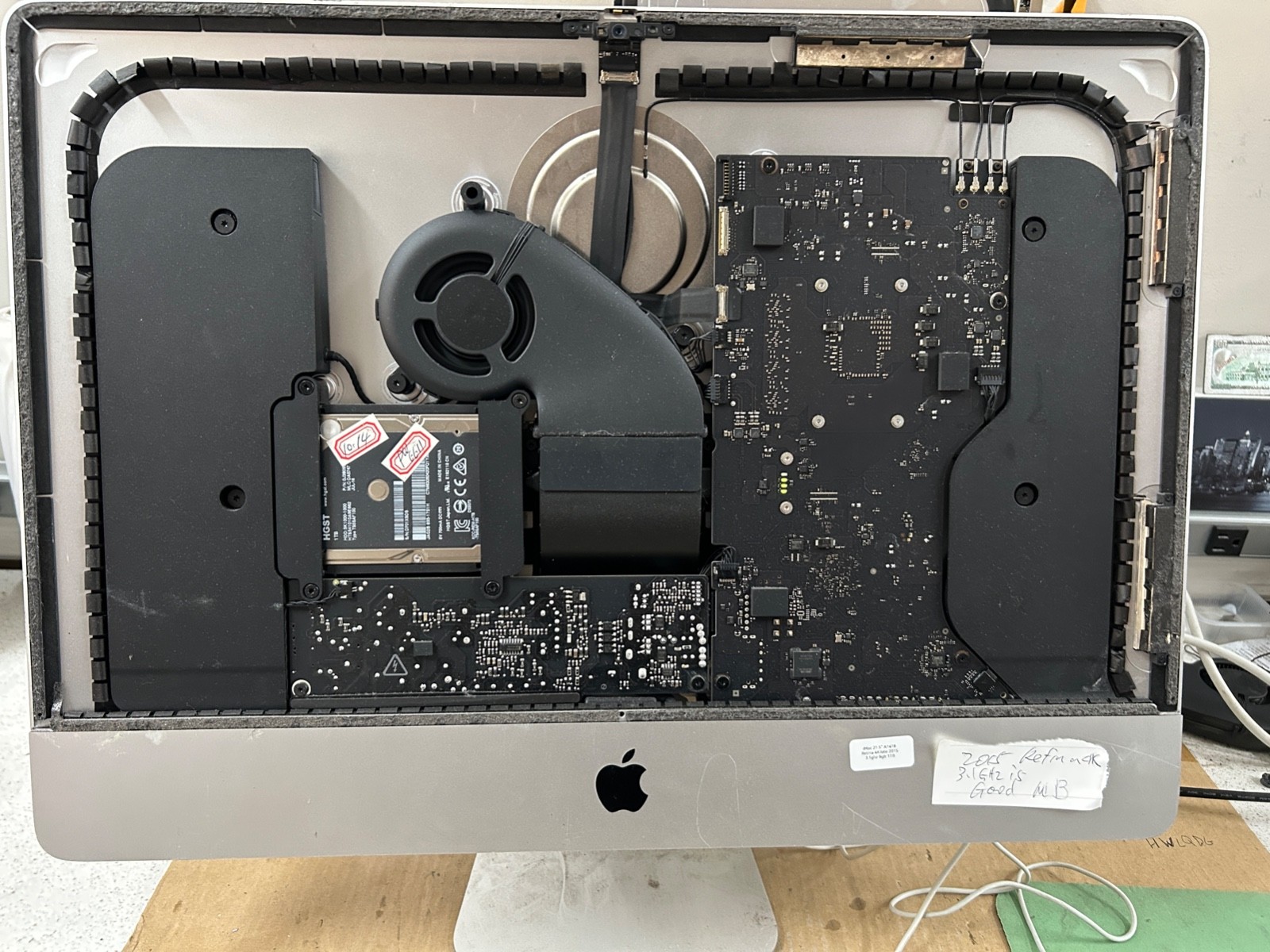 iMac 21.5″ 2015 A1418 Retina 4K core i5 3.1GHz Iris Pro LogicBoard 820-00431-A