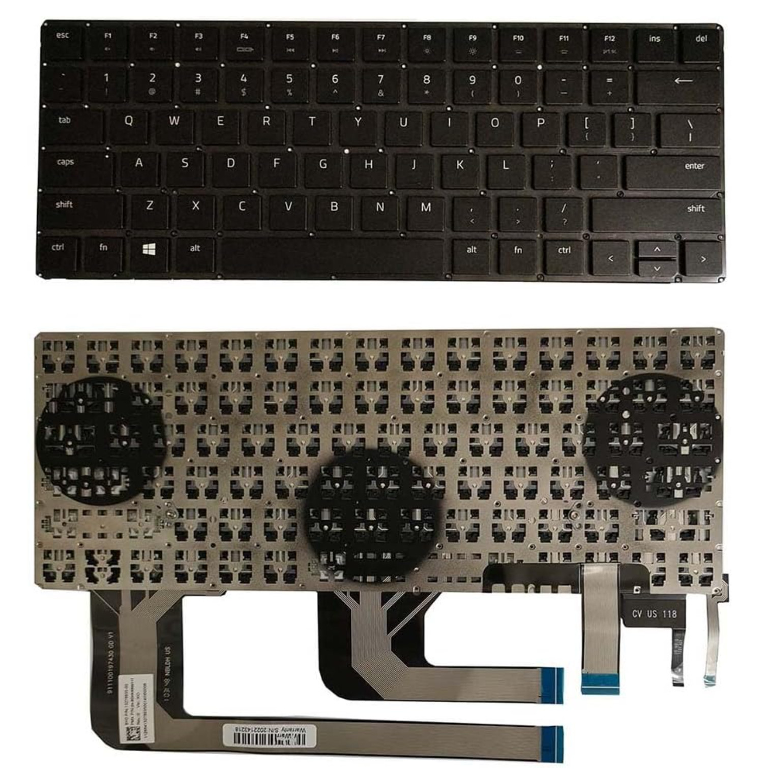 Laptop Keyboard Compatible with Razer Blade 15 Base 2021 RZ09-0410 RZ09-0410A RZ