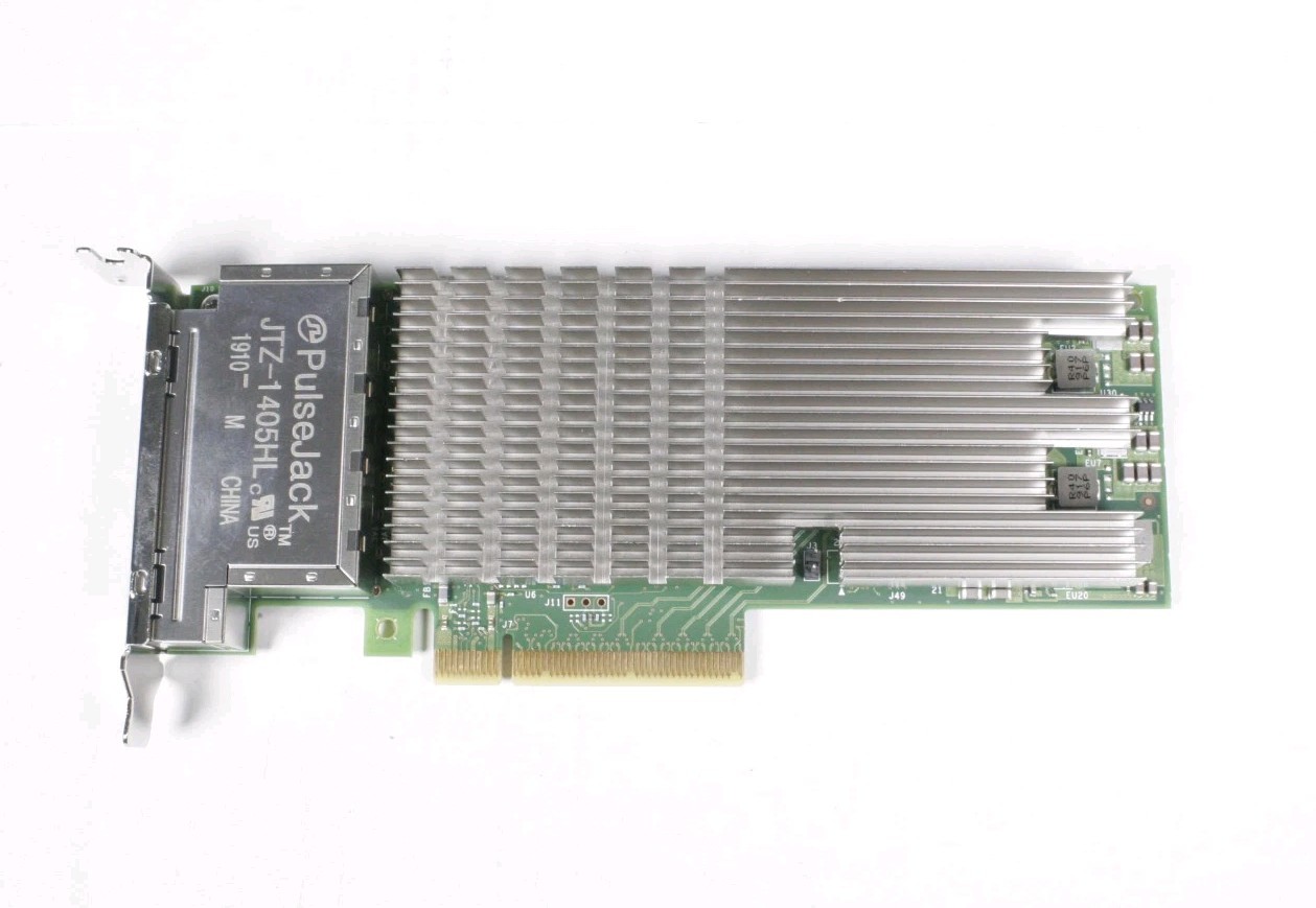 Dell / Intel X710-T4 Quad Port 10GbE 10GBase-T RJ45 Ethernet Network Card 08XJ7