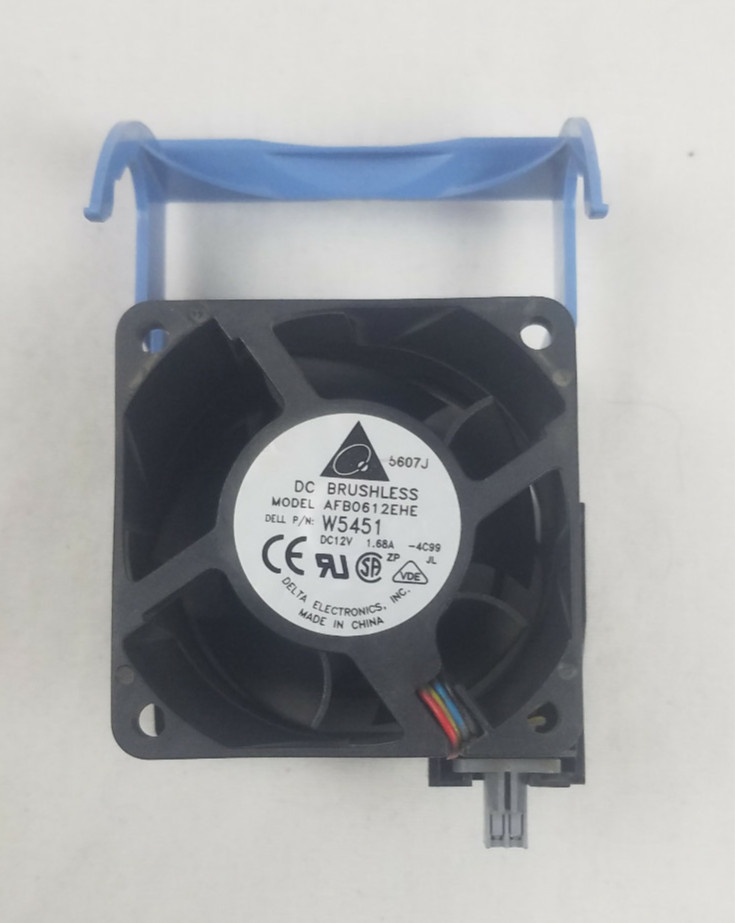 Dell W5451 Server Case Cooling DC Brushless AFB0612EHE Fan 60x60x38mm