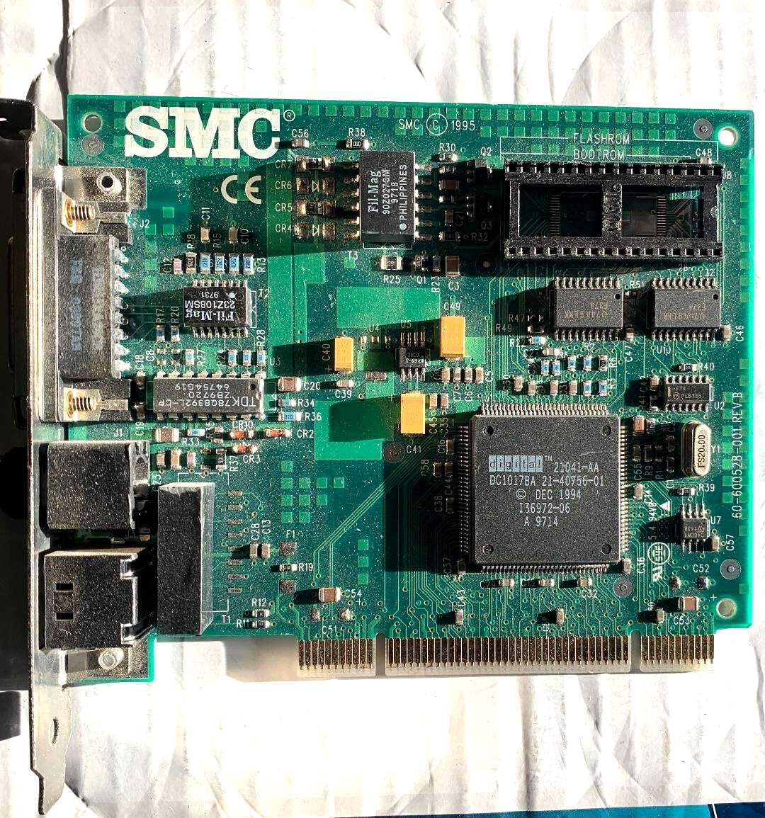 SMC 8432BTA 61-600703-000 PCI 10/100 3-PORT NETWORK CARD *SHIPS FROM USA*