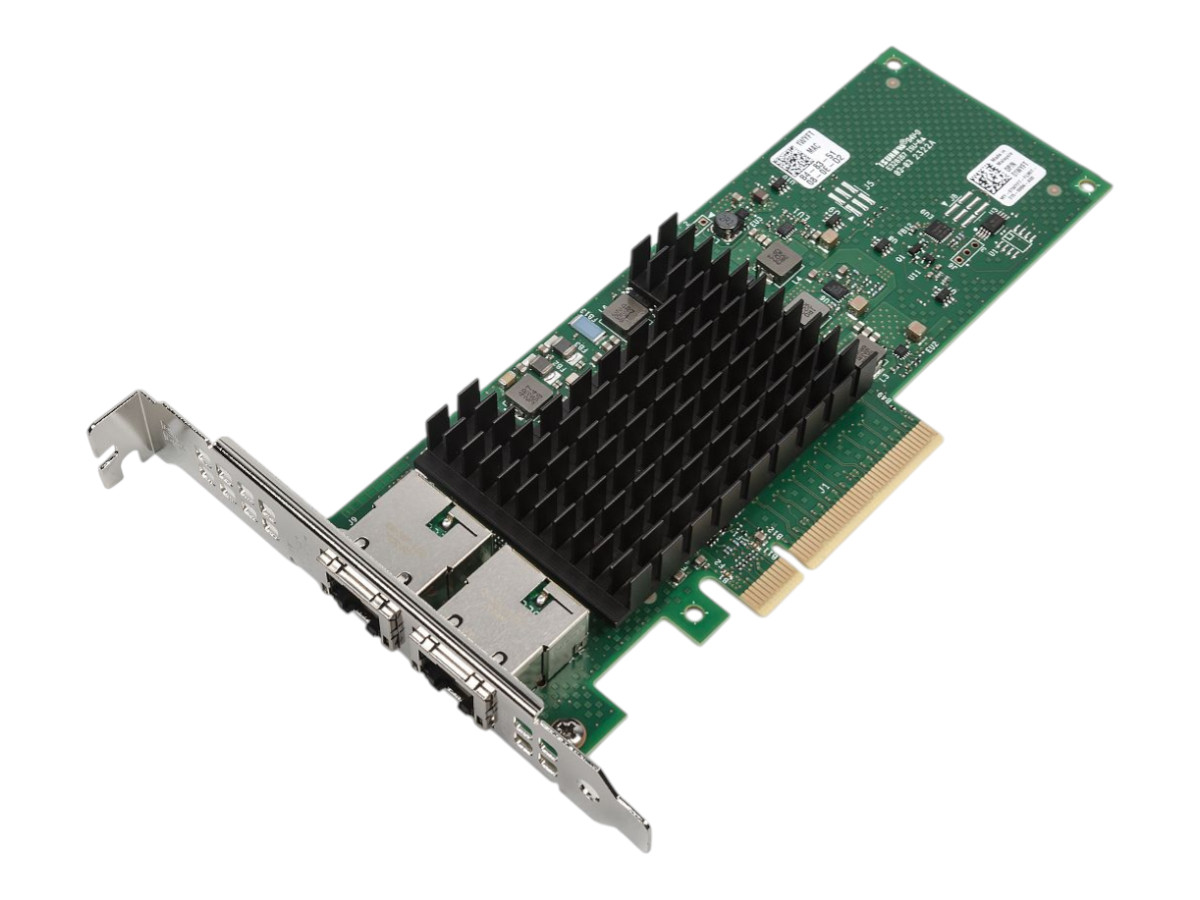 Dell Intel X710-T2L Dual Port 1/10Gb RJ45 PCIe Full Height Network Adapter 1WYFT