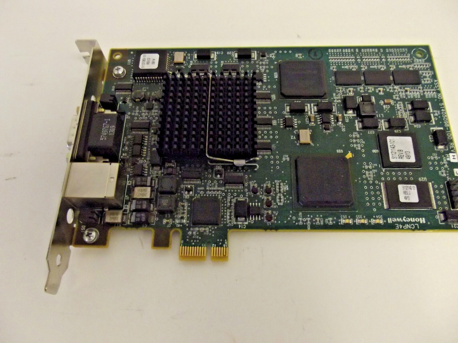 Honeywell LCNP4E 51405098-100 Rev HW-H FW-J Interface Card AS IS C-8