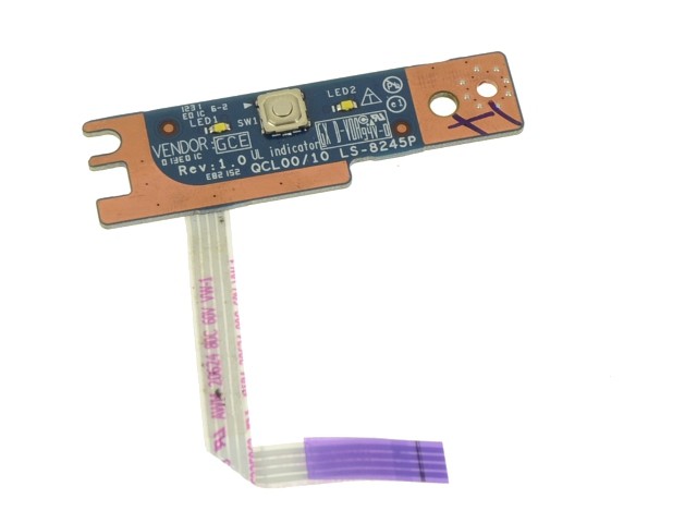 Dell OEM Inspiron 7520 5520 Power Button Board Cable A12401 A12402
