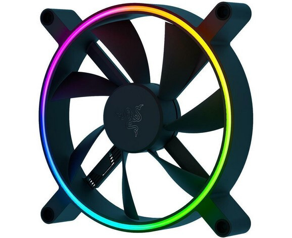 Razer Kunai Chroma 140mm 1600RPM Max ARGB and PWM Hydraulic Case Fans (1 Fan)
